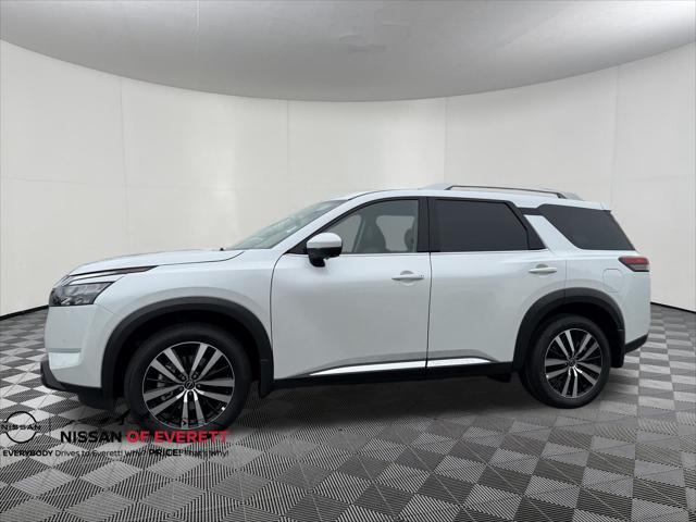 new 2025 Nissan Pathfinder car, priced at $49,356