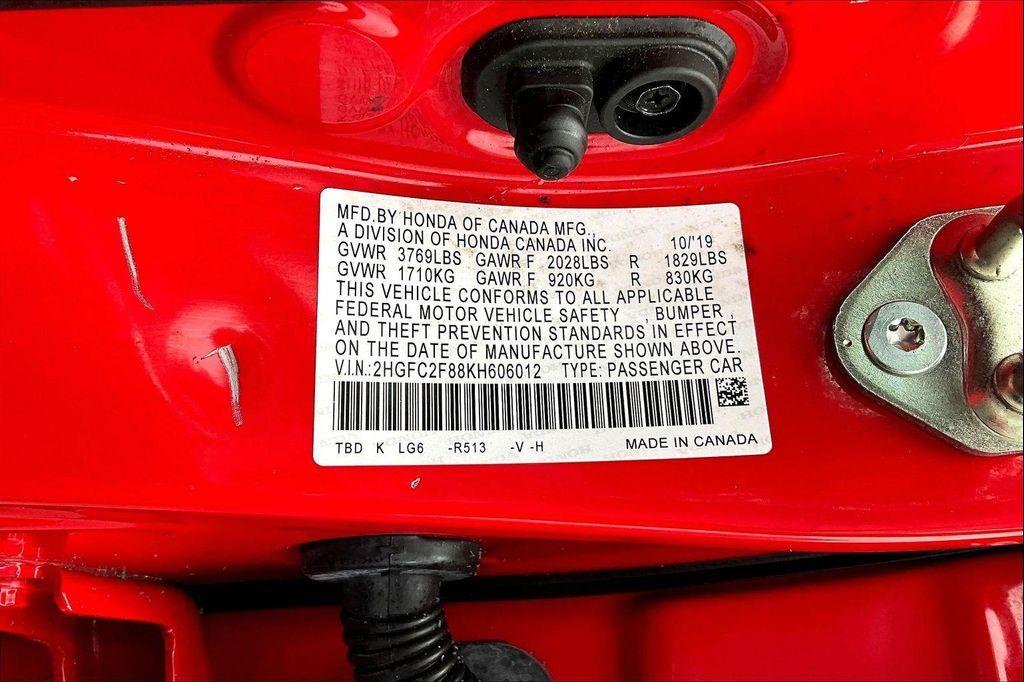 used 2019 Honda Civic car, priced at $20,991