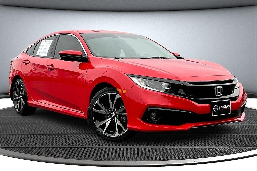 used 2019 Honda Civic car, priced at $20,991