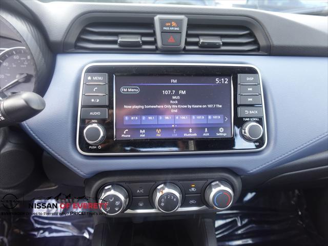 new 2025 Nissan Versa car, priced at $22,295