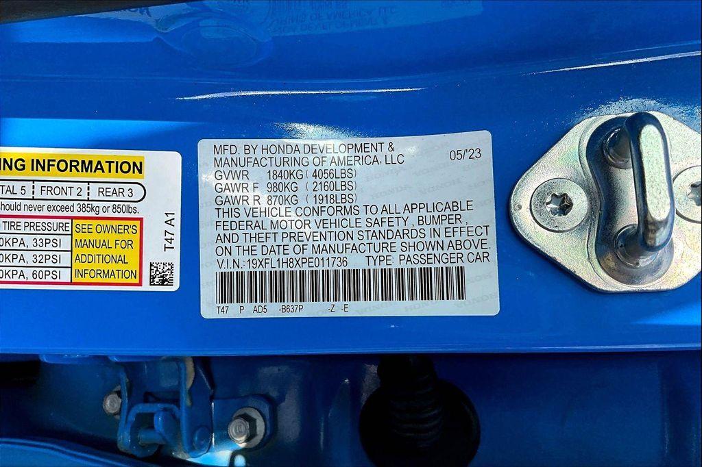 used 2023 Honda Civic car, priced at $26,691