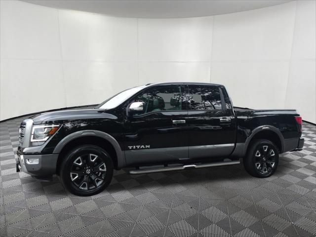 used 2021 Nissan Titan car, priced at $39,444
