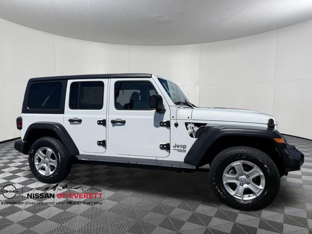 used 2020 Jeep Wrangler Unlimited car, priced at $24,491