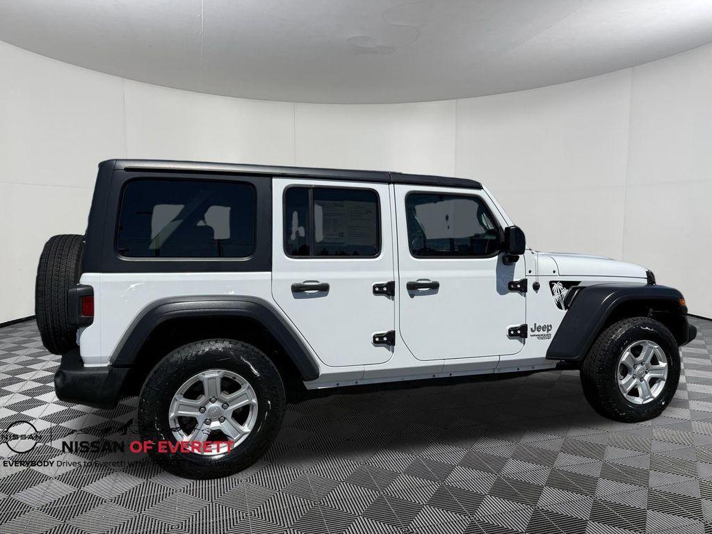 used 2020 Jeep Wrangler Unlimited car, priced at $24,491