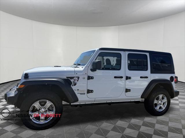 used 2020 Jeep Wrangler Unlimited car, priced at $26,491