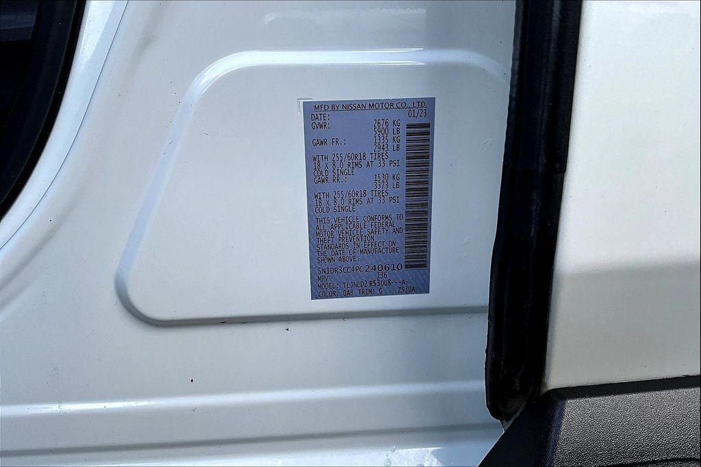 used 2023 Nissan Pathfinder car, priced at $31,981