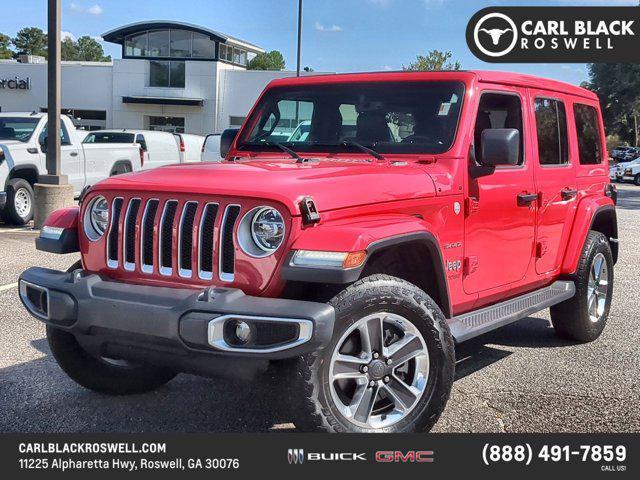 used 2020 Jeep Wrangler Unlimited car, priced at $33,931