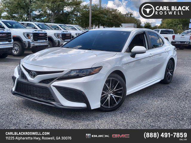 used 2021 Toyota Camry car, priced at $21,880