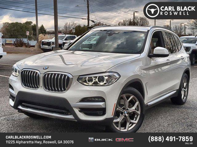 used 2021 BMW X3 car, priced at $28,288