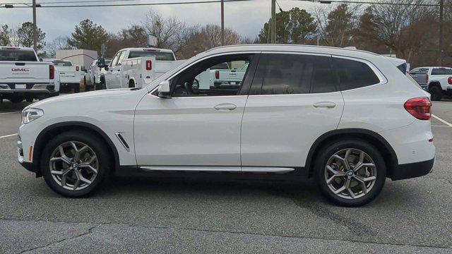 used 2021 BMW X3 car, priced at $28,288