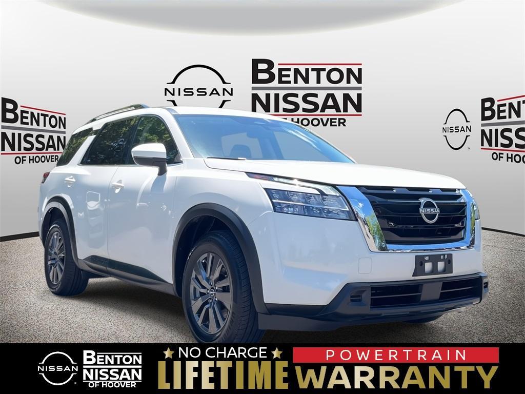 used 2022 Nissan Pathfinder car, priced at $25,485