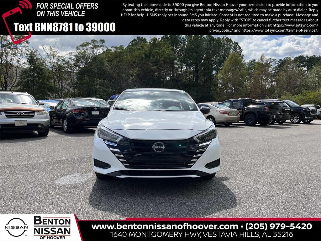 new 2025 Nissan Versa car, priced at $19,224