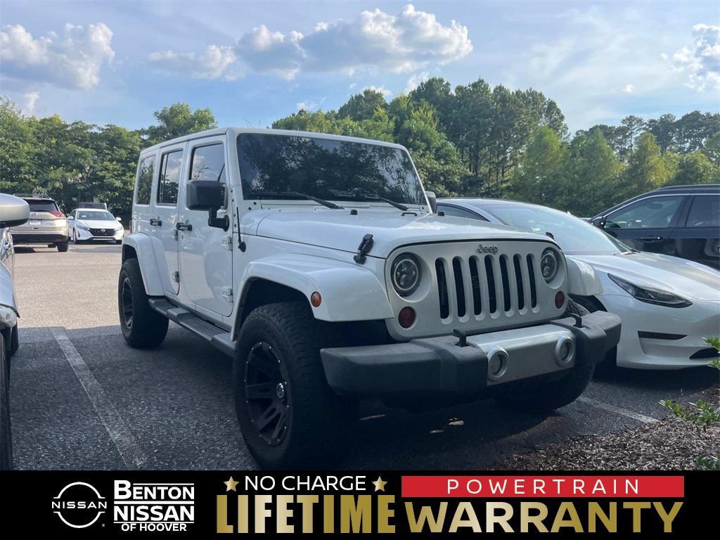 used 2013 Jeep Wrangler Unlimited car, priced at $16,214