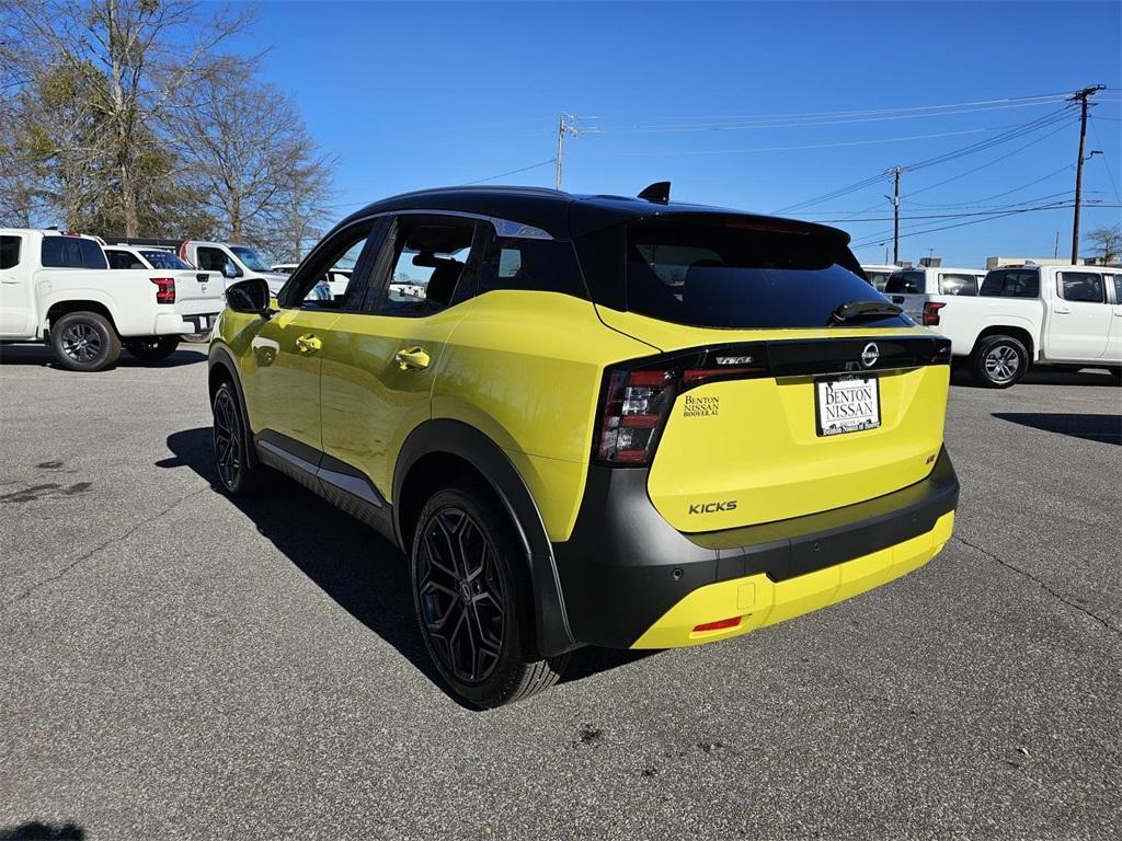 new 2025 Nissan Kicks car, priced at $28,445