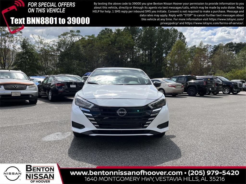 new 2025 Nissan Versa car, priced at $19,224