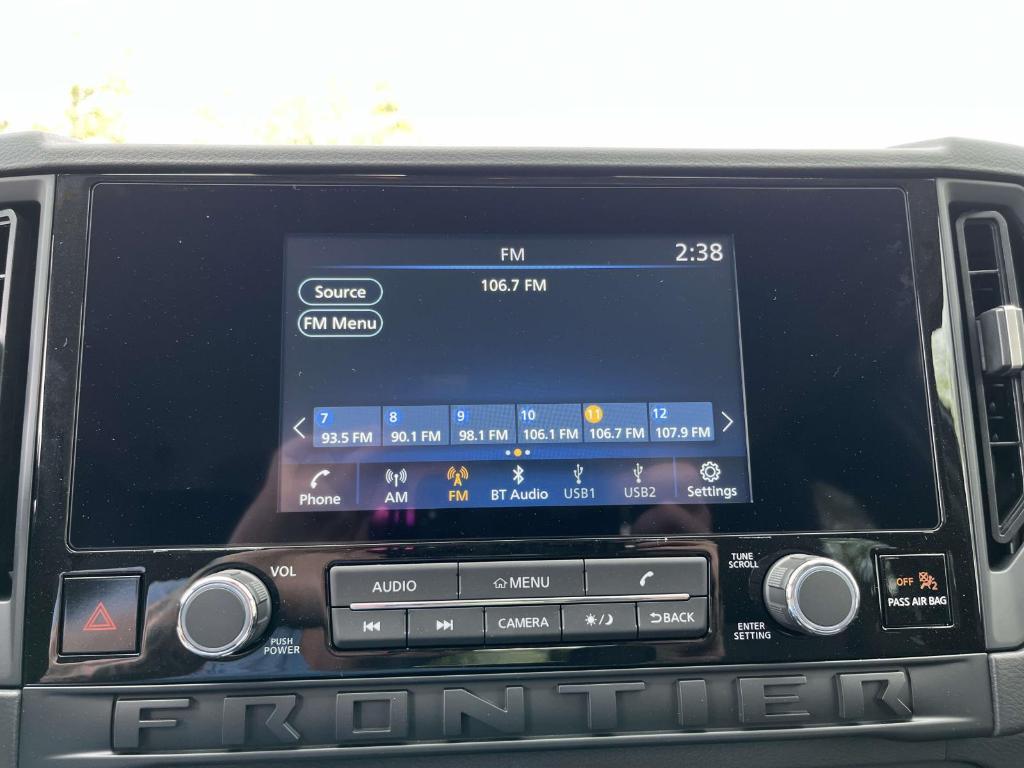 new 2026 Nissan Frontier car, priced at $34,309