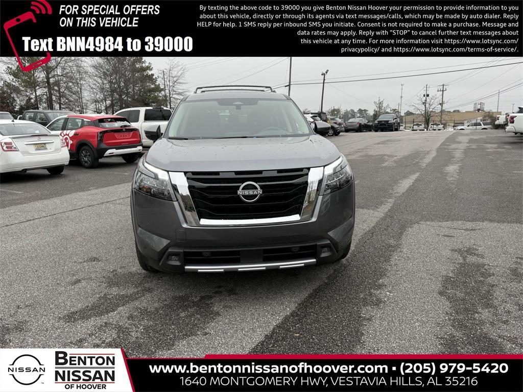new 2025 Nissan Pathfinder car, priced at $49,058
