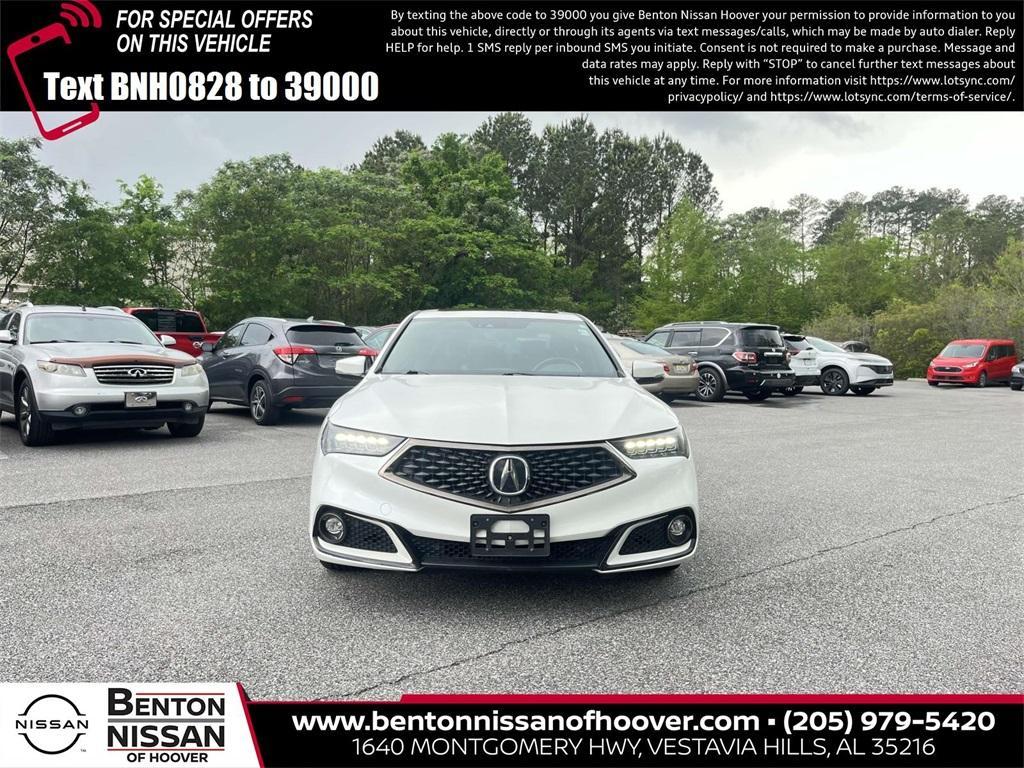 used 2018 Acura TLX car, priced at $21,885