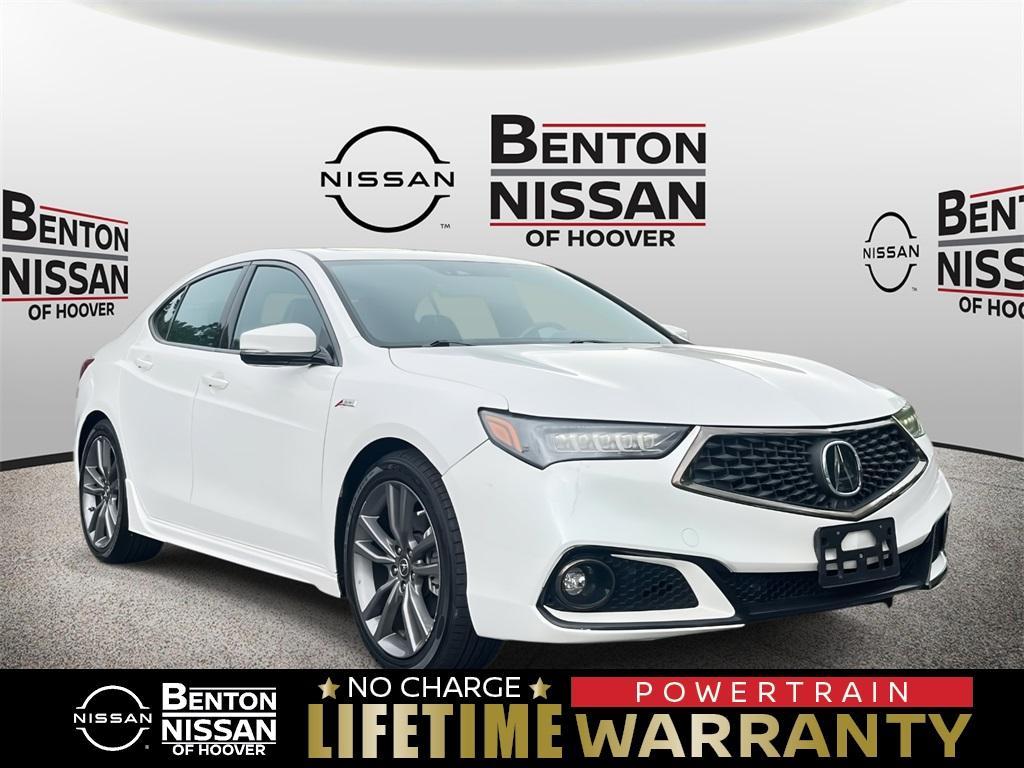 used 2018 Acura TLX car, priced at $21,885