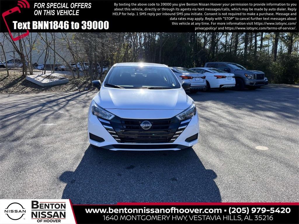 new 2025 Nissan Versa car, priced at $21,437