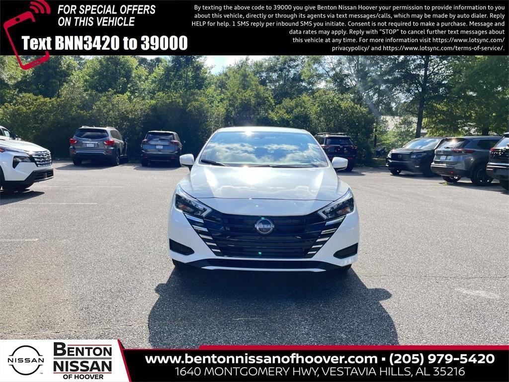 new 2025 Nissan Versa car, priced at $22,360
