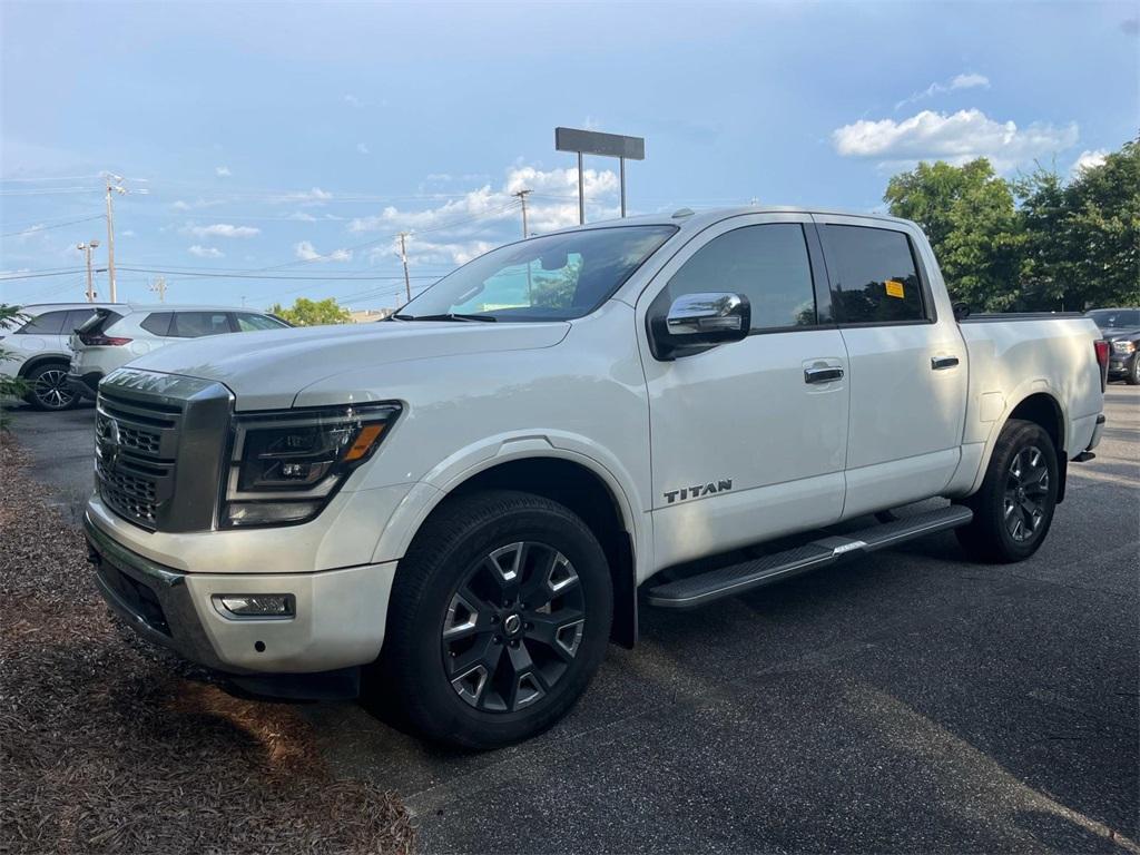 used 2021 Nissan Titan car, priced at $39,167
