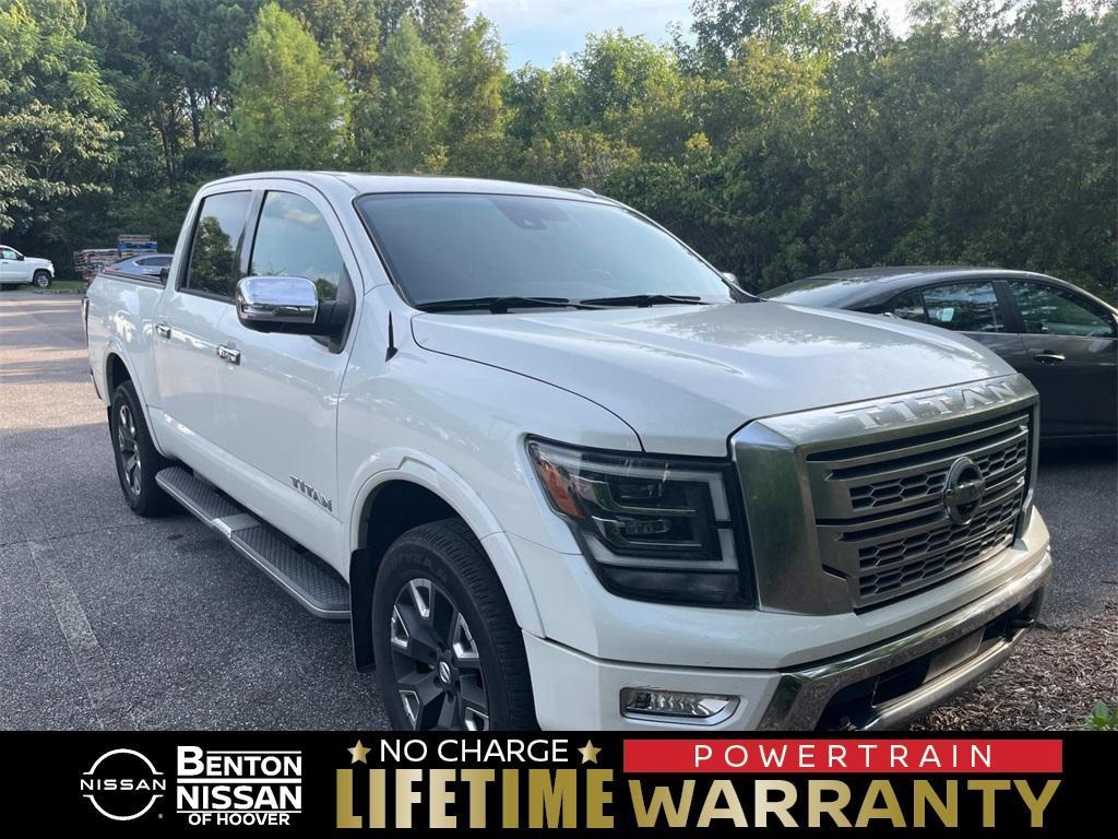 used 2021 Nissan Titan car, priced at $39,167