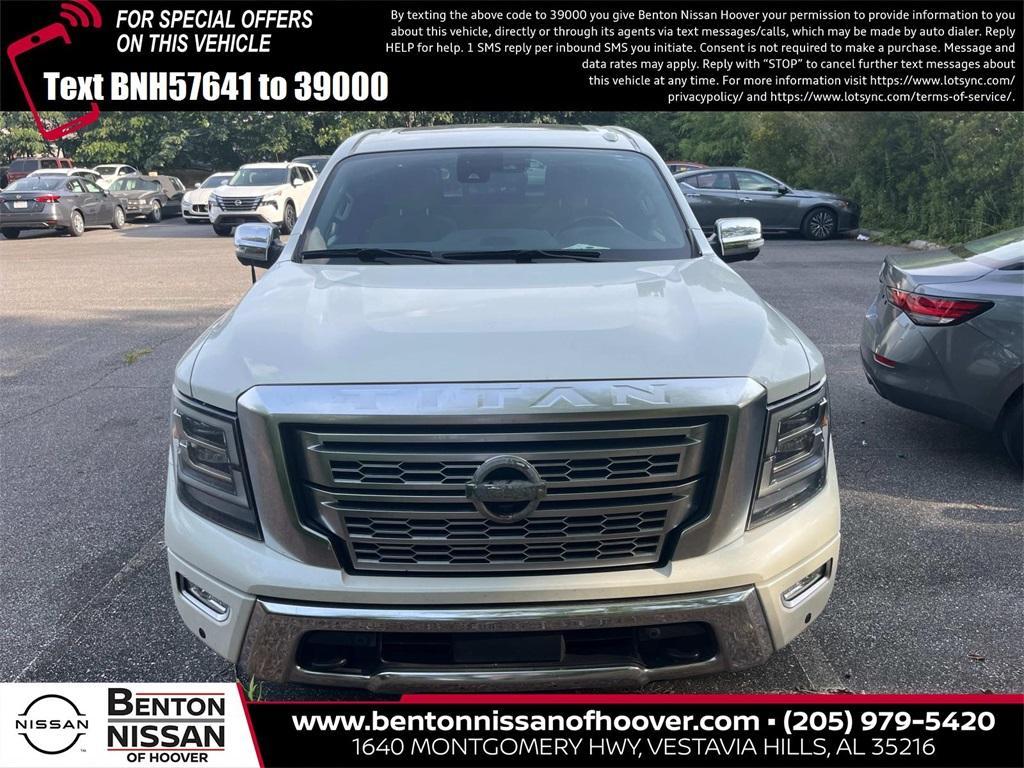 used 2021 Nissan Titan car, priced at $39,167