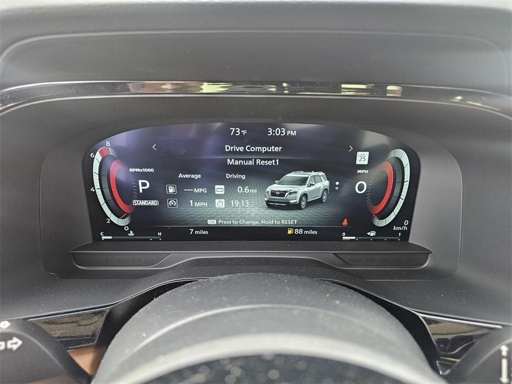 new 2025 Nissan Pathfinder car, priced at $48,763