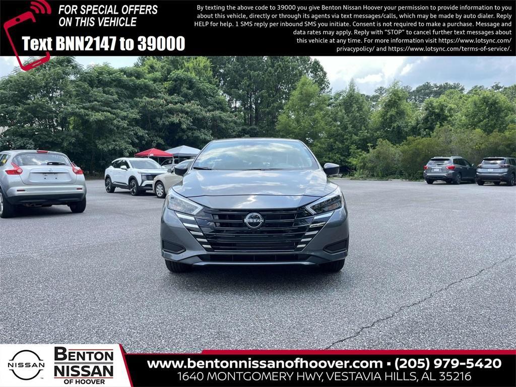 new 2025 Nissan Versa car, priced at $21,958