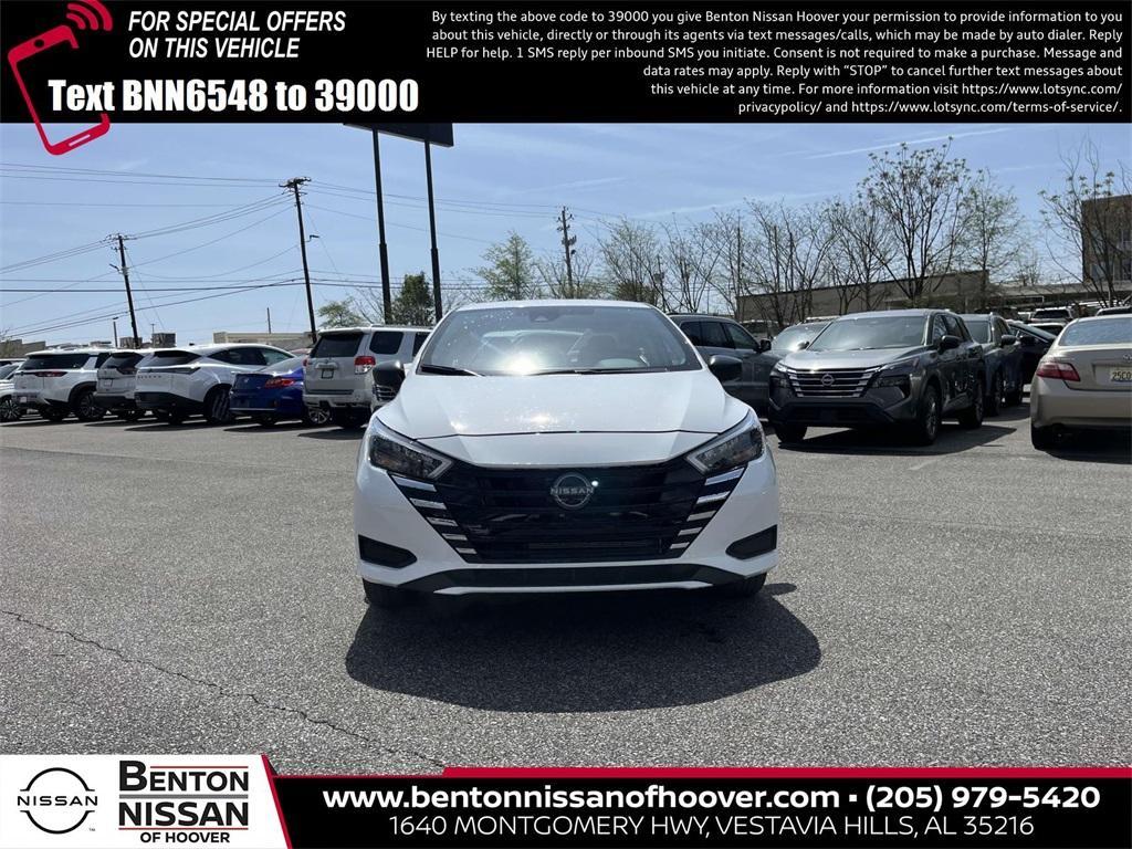 new 2025 Nissan Versa car, priced at $20,319