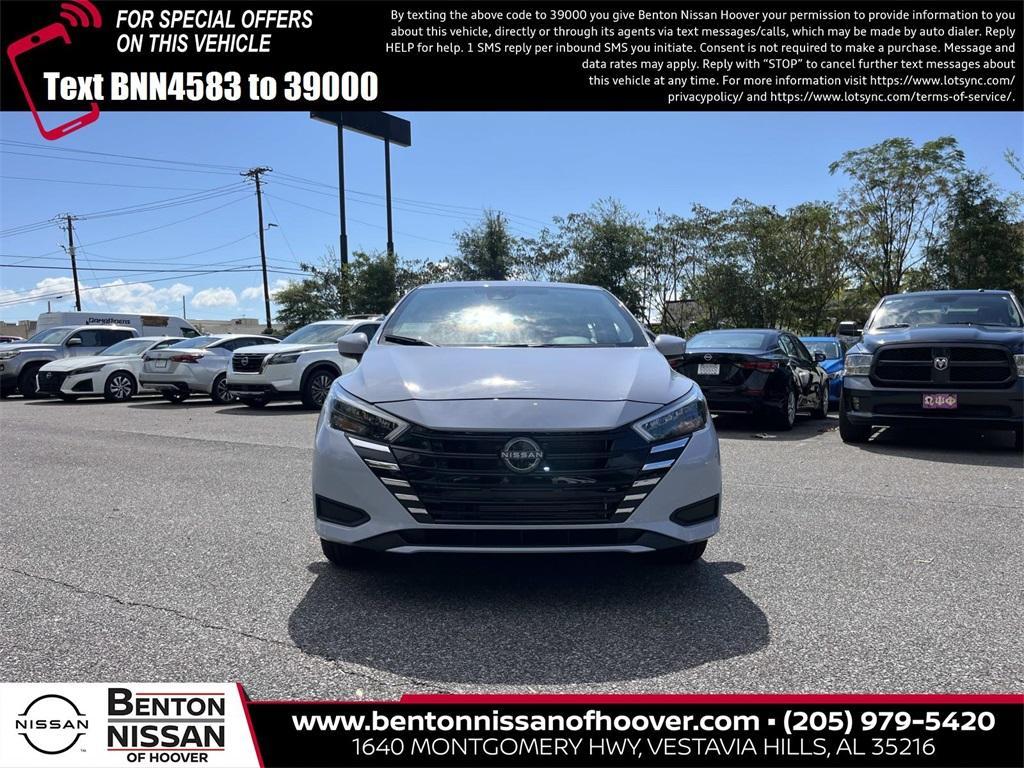 new 2025 Nissan Versa car, priced at $21,194