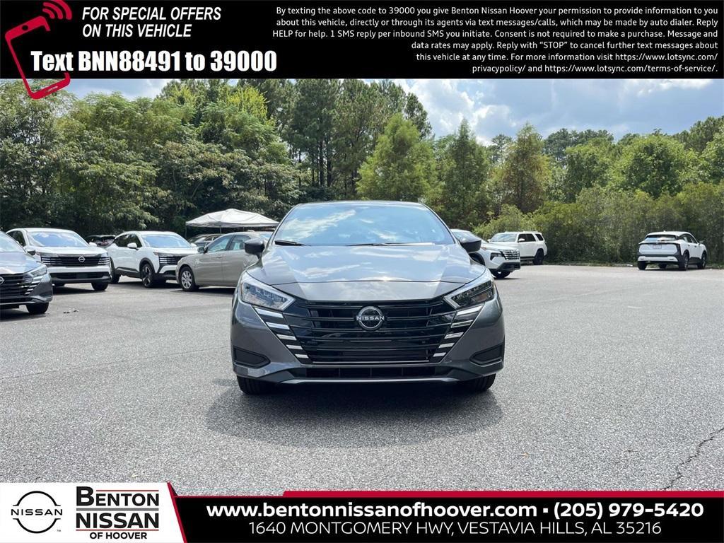 new 2025 Nissan Versa car, priced at $20,160