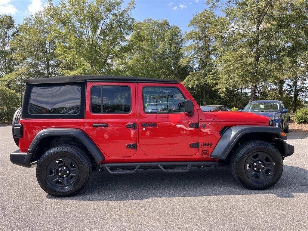 used 2024 Jeep Wrangler car, priced at $33,499