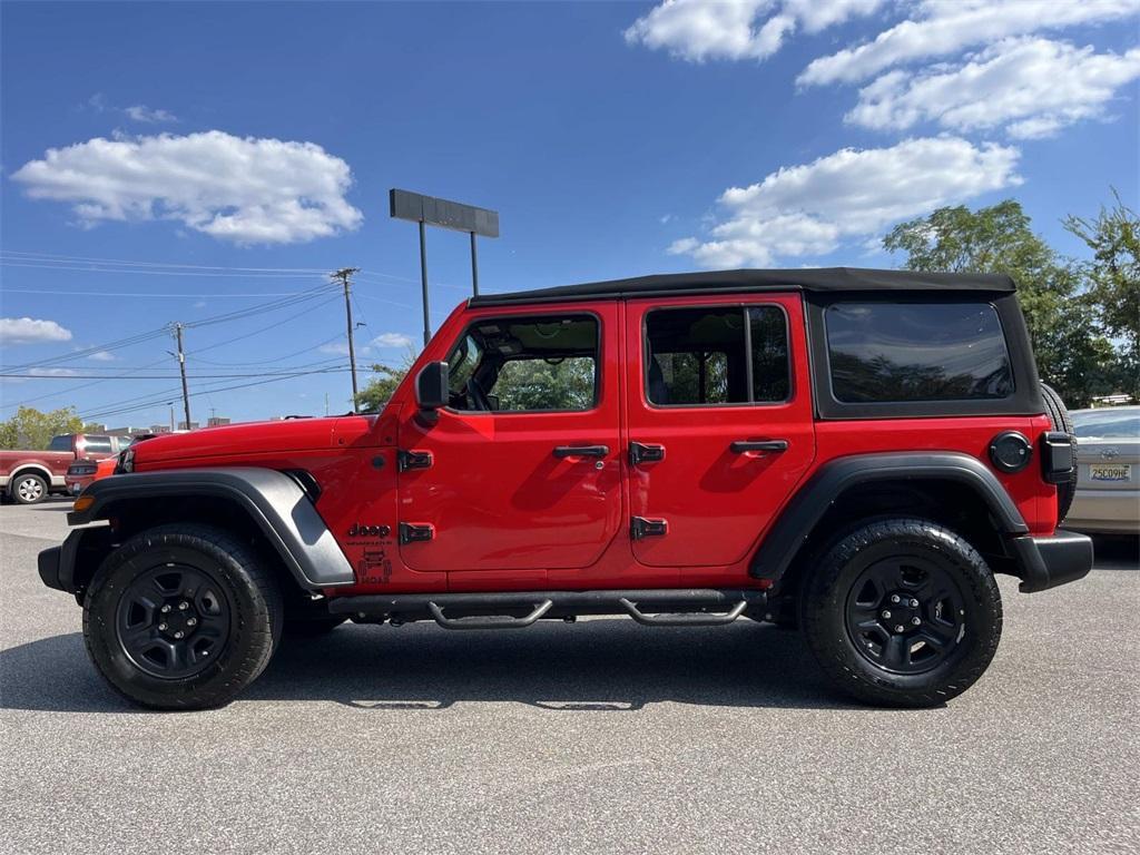 used 2024 Jeep Wrangler car, priced at $33,499