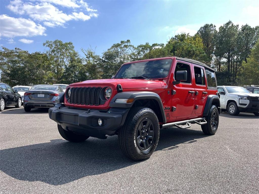used 2024 Jeep Wrangler car, priced at $33,499
