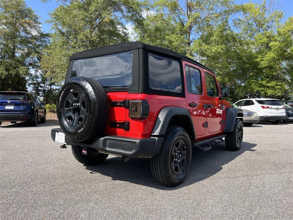 used 2024 Jeep Wrangler car, priced at $33,499