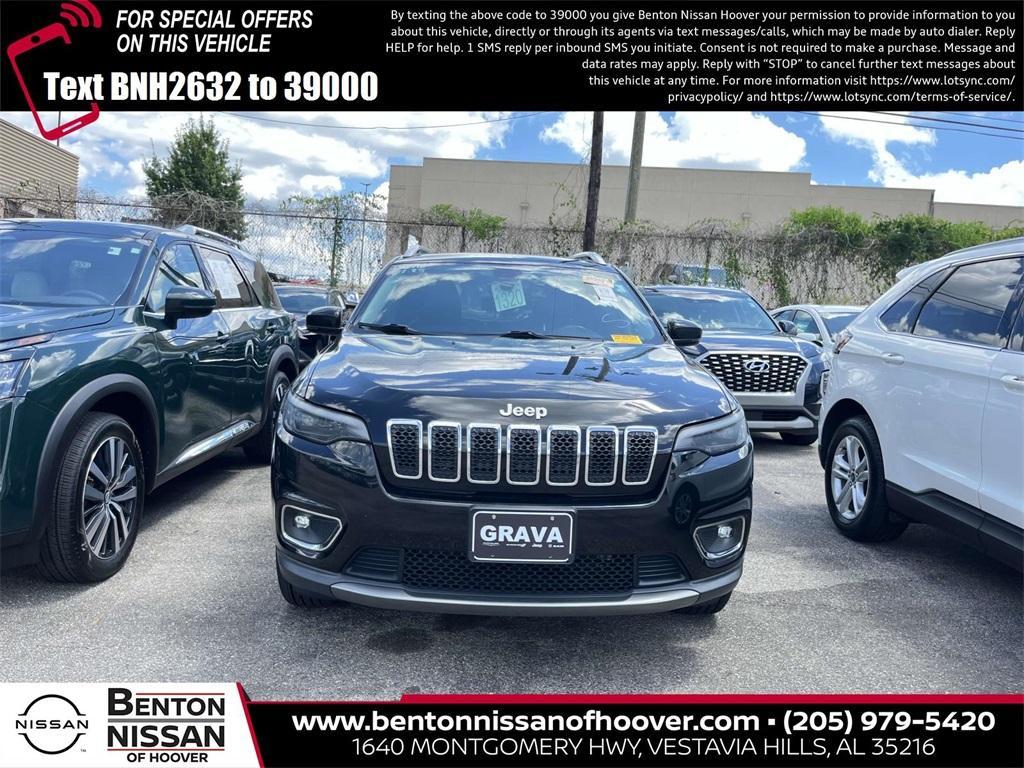 used 2019 Jeep Cherokee car, priced at $21,485