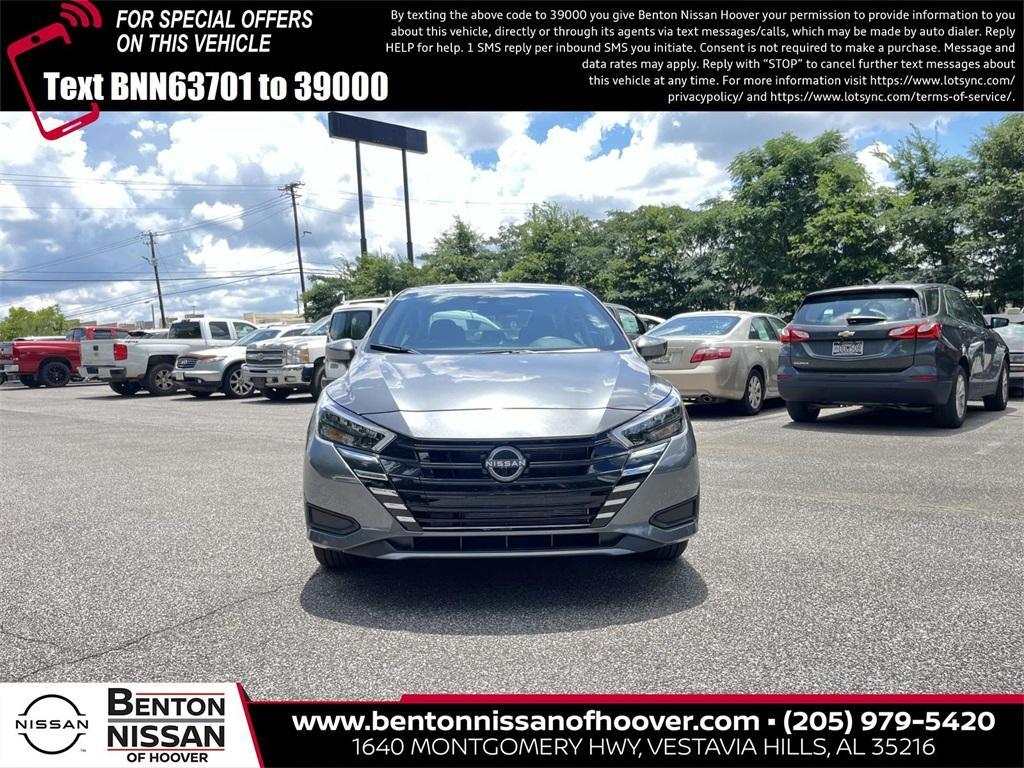 new 2025 Nissan Versa car, priced at $21,602