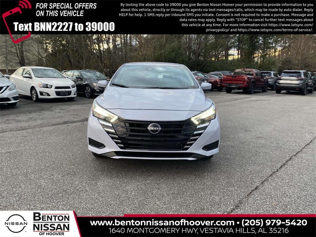 new 2025 Nissan Versa car, priced at $22,259