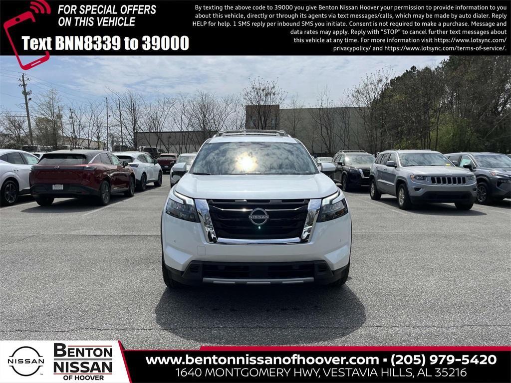 new 2025 Nissan Pathfinder car, priced at $49,255