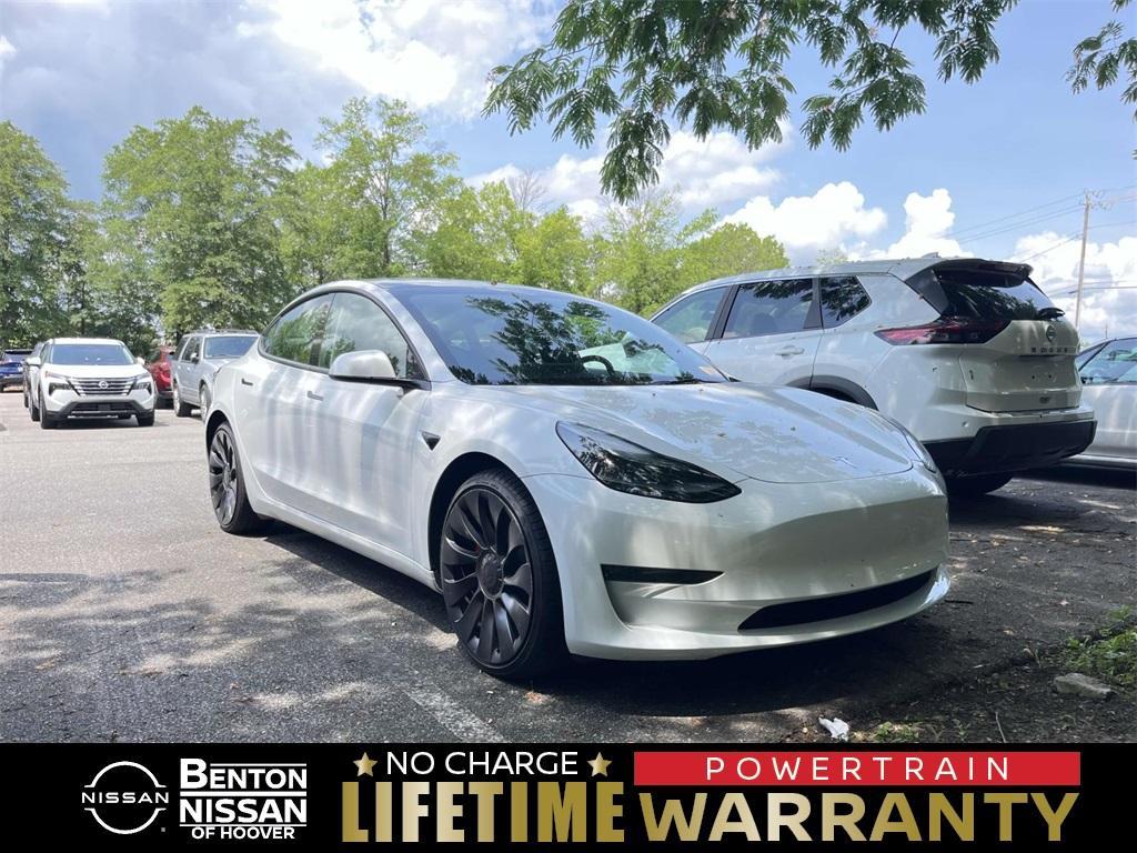 used 2023 Tesla Model 3 car, priced at $30,385