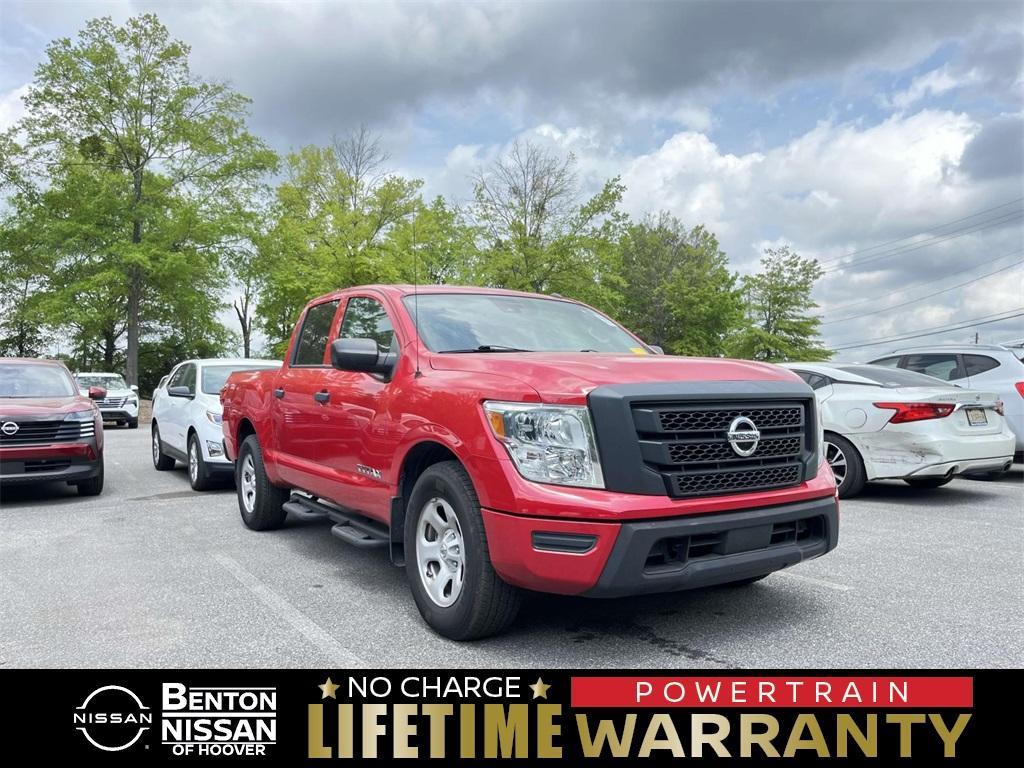 used 2020 Nissan Titan car, priced at $26,385