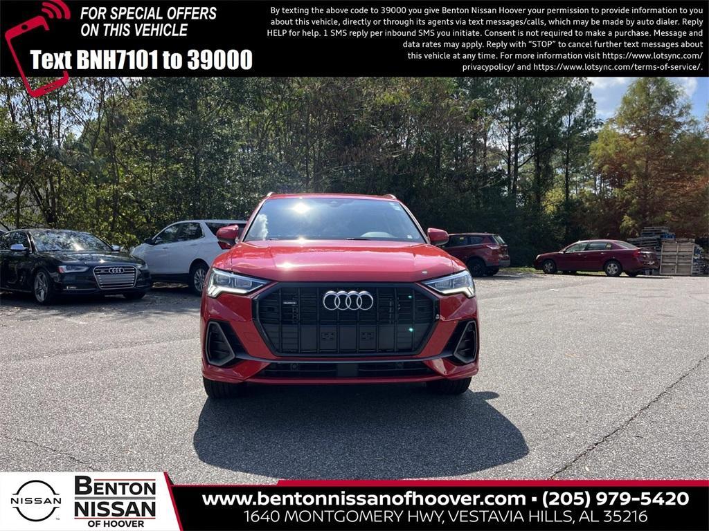 used 2025 Audi Q3 car, priced at $33,345