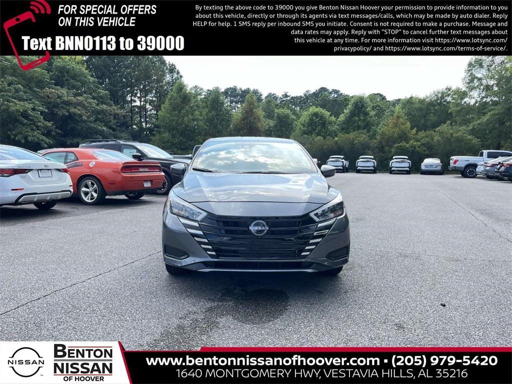 new 2025 Nissan Versa car, priced at $20,735