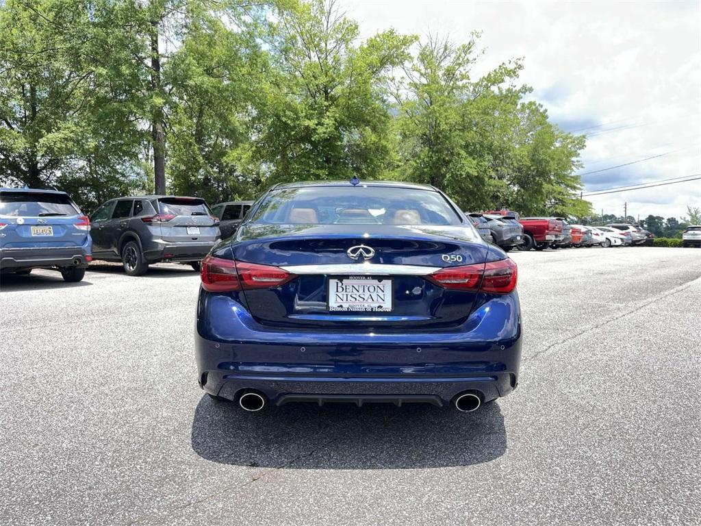 used 2024 INFINITI Q50 car, priced at $34,385