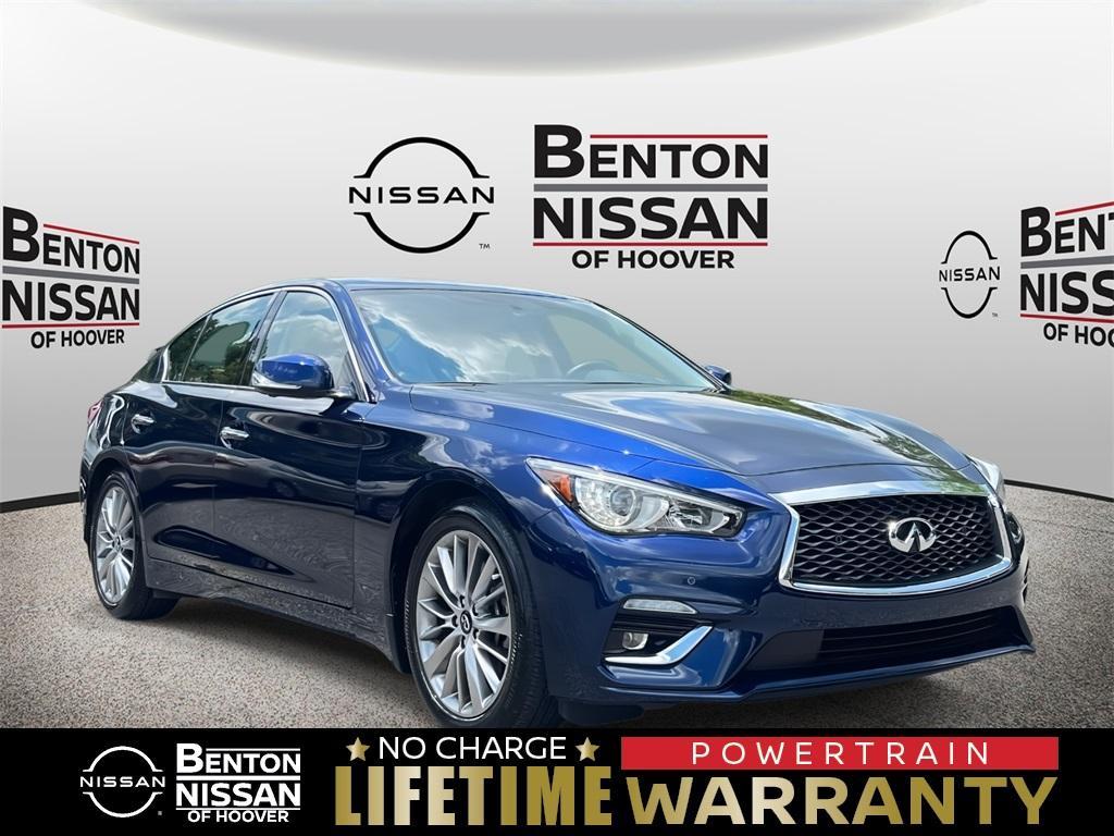 used 2024 INFINITI Q50 car, priced at $34,385
