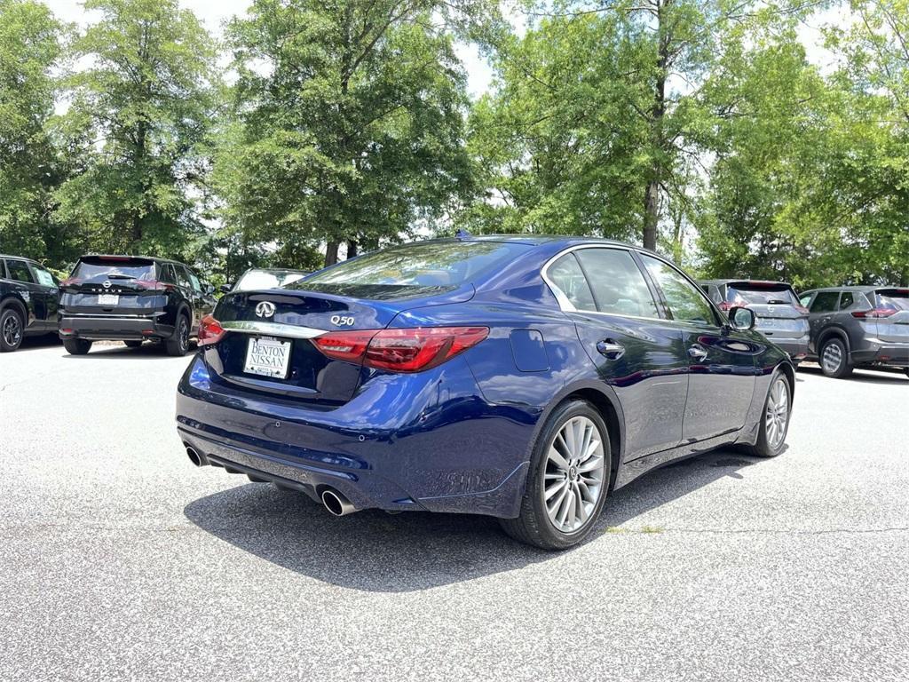 used 2024 INFINITI Q50 car, priced at $34,385
