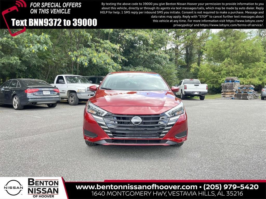 new 2025 Nissan Versa car, priced at $22,206