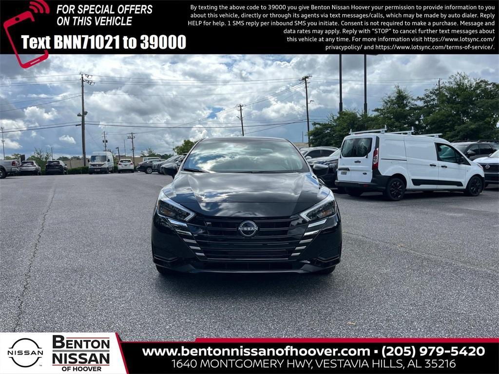 new 2025 Nissan Versa car, priced at $21,360